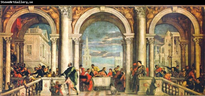 Paolo  Veronese Gastmahl im Hause Levis